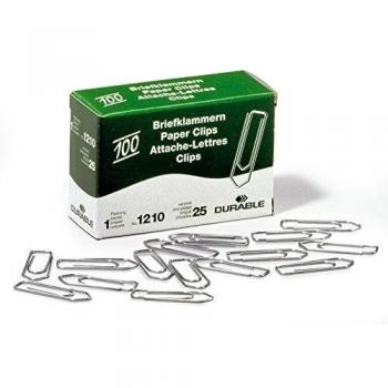 Clip Metálico Durable Zincado 32 mm (100 Piezas)