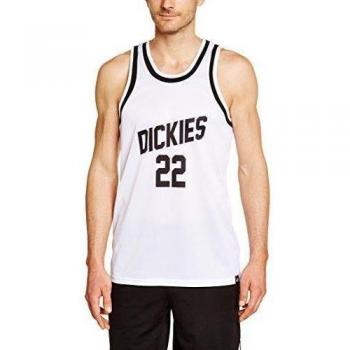 DICKIES 06 210335 - Miami Beach - Camiseta de tirantes parahombre, color blanco, talla M