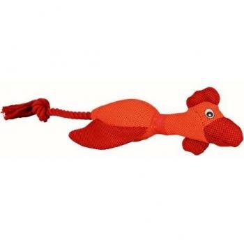 Trixie Pato con Cuerda, Poliéster, 38 cm