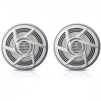 Pioneer Altavoces De Coche Ts-mr1600 Blanco - Altavoces de coche de 6.5 pulgadas, potencia máxima de 300W, respuesta de frecuencia de 25Hz a 30kHz, impedancia de