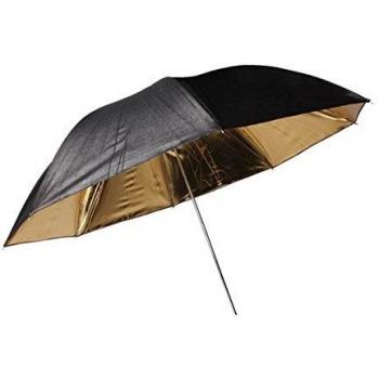 BRESSER SM01 Paraguas reflectante negrooro 101cm