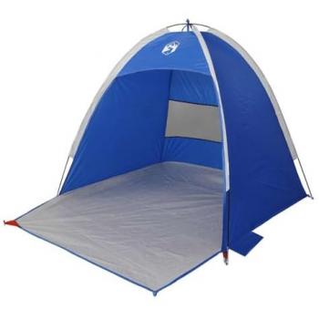 Tienda de Playa Impermeable para 3 Personas Azul Celeste