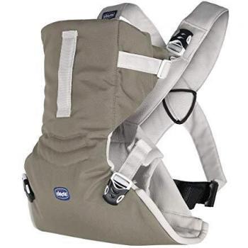 Chicco EasyFit Portabebés Ergonómico de 0 Meses a 9 kg, Mochila Bebé Fácil de Usar para Llevar el Bebé Mirando hacia los Padres, Mochila Portabebés con Sujeción para Cabeza y Cuello,
