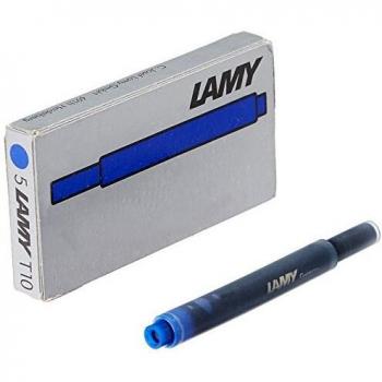 Lamy - Caja de 5 cartuchos de tinta t10 azul real