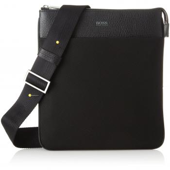 BOSS - Meridian_s Zip En, Shoppers y bolsos de hombro Hombre, Negro