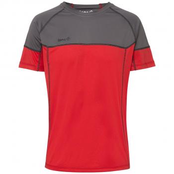 Izas Ridge Camiseta de Manga Corta, Hombre, Rojo
