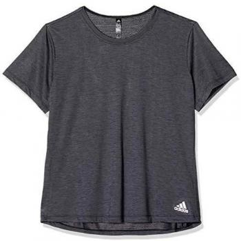 adidas Performance tee W Camiseta de Manga Corta, Mujer, Negro