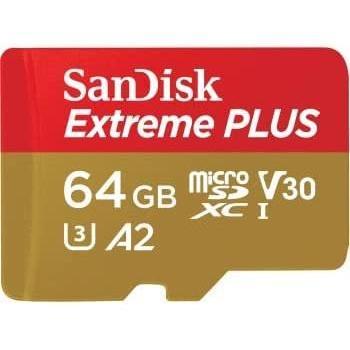 Tarjeta Micro SDXC - SanDisk Extreme® PLUS, 64 GB