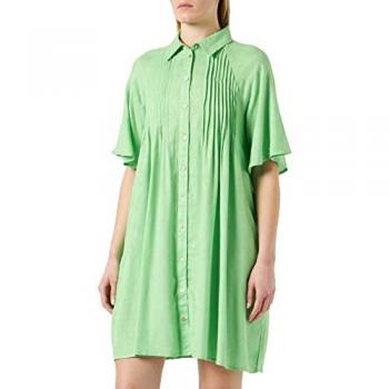 Vestido Corto Camisero Fira 2/4 Verano Mujer