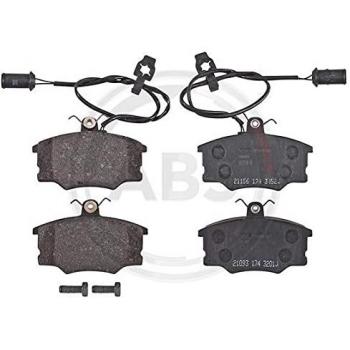 Juego de pastillas de freno A.B.S. 36631 para frenos de disco, compatible con ALFA ROMEO 164