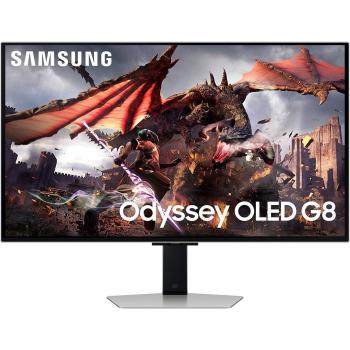 Monitor PC Gaming Samsung Odyssey G8 32 UHD OLED, 240Hz, GlareFree, FreeSync Premium Pro, Funciones Smart