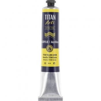 Pintura acrílica Titan 60ml amarillo limón