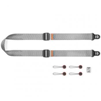 Peak Design SLL-AS-3 Slide Lite, Mirrorless Camera Strap, Ash