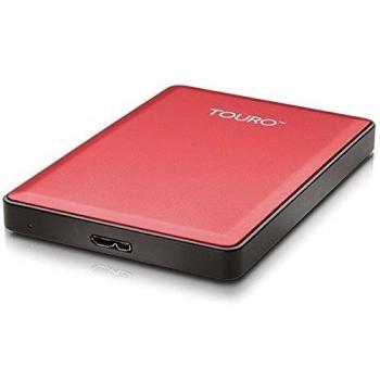 HGST Touro S 500GB 3.0 (3.1 Gen 1) 500GB Rojo - Disco duro externo (Unidad de disco duro, 3.0 (3.1 Gen 1), USB Type-A, Rojo, 5 - 35 °C, 20 - 80%)