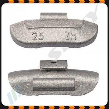 25 G X 100 Pesos de Percusión Llantas Equilibrado Pesos