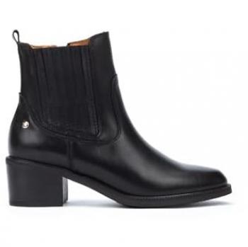 Pikolinos Bacarot W2D Women's Leather Ankle Boots with Side Elastic Panels