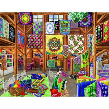 Quilted with Love 1000-Piece Puzzle by Joseph Burgess