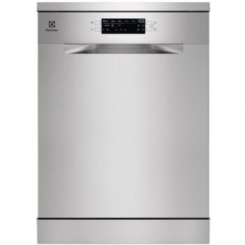 Lavavajillas Electrolux ESS47400SX Libre Instalación, Capacidad 13 Cubiertos, Nivel de Ruido 44 dB, Ancho 60 cm, Acero Inoxidable, Clase Energ