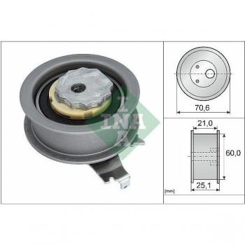 Polea tensora INA 531 0940 10, correa dentada, deflection/guide pulley