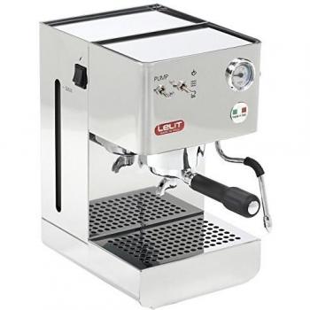 Lelit PL41PLUS  - Cafetera de espresso manual, color plateado