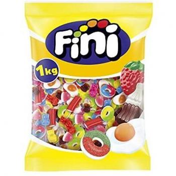 Fini Clear Little Mix, Caramelos de Goma, Ositos Gominola, Coca Cola, Huevos de Chuches, 1 Kg
