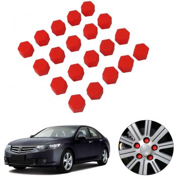 Sengear – 20 pcs Universal Silicona Coche Rueda Tuerca hexagonal poste de cubierta contra el polvo tapa Protector para 19 mm llave para pernos de rueda