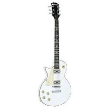 Dimavery 26219382 - Guitarra eléctrica LH, Color Blanco, Multicolor, Talla única