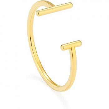 Anillo Radiant Basics de Plata Dorada
