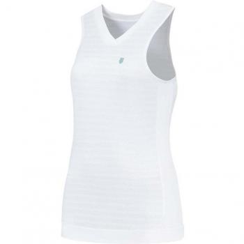 Camiseta de tirantes K-Swiss Hypercourt Singlet 2 para mujer - Blanco