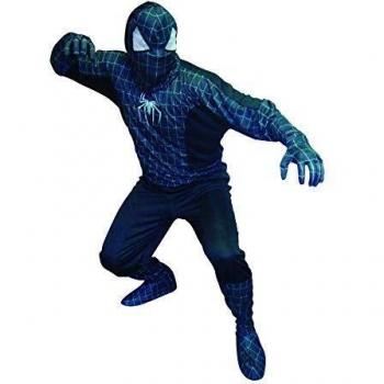 Fyasa 866745-t04 Spider Hero disfraz, negro, grande