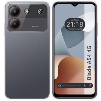 Funda de Silicona Gel TPU Transparente para Zte Blade A54 4G