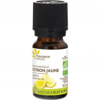 Aceite esencial de limón orgánico, 10 ml