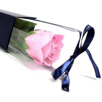 Jabón individual de rosa con aroma a rosa, flor de jabón para regalos originales y detalles de bodas, ideal para baño, elegante y decorativa