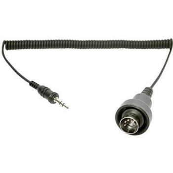 Sena SC-A0122 - Stereo jack a 5 pines din cable para 1983-later Yamaha 5 pin audio systems / 1989-1997 Harley Davidson/Kawasaki/Suzuki 5
