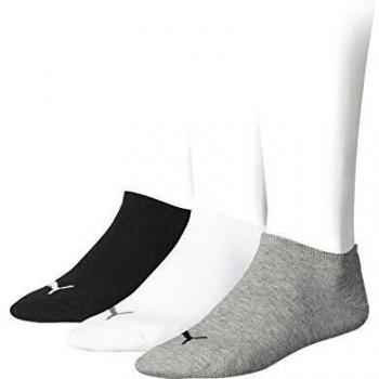Puma Unisex Plain Sneaker Socks 3-Pack for Men