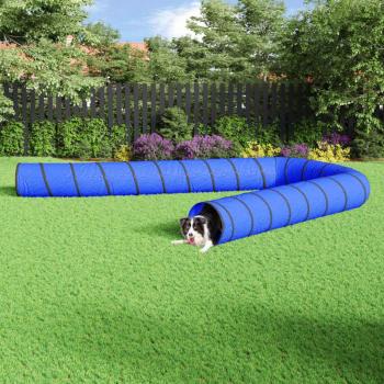 Blue Polyester Dog Tunnel Ø 55x1000 cm