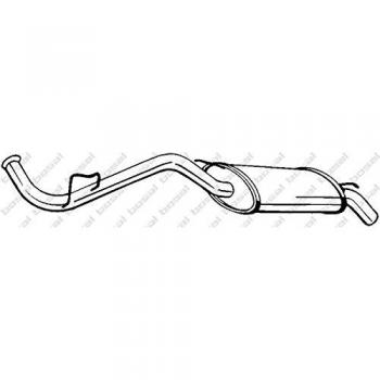 Bosal 278-419 End Silencer