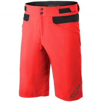 Alpinestars Shorts de Bici de Montaña Drop 4.0 Rojo Brillante, Pantalones Cortos Drop 4.0 Ropa, Color Rojo Brillante, Talla 32 Unisex Adulto