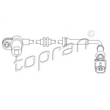 topran Sensor para cilindro de velocidad, 207 450