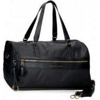 Bolsa de viaje Morgan negro Pepe Jeans