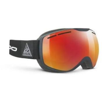 Máscara Julbo Ison XCL negra con lente polarizada Spectron 3 Glare Control Polycarbonate rojo, categoría 3