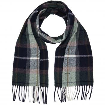 Gant Check Lambswool Scarf, Bufanda para Hombre