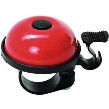 CONTEC Miniglocke 'Medi Bell' SB-verpackt, Alu, Ø 40mm, passend für Lenker-Ø 22,2mm, rot
