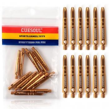 CUESOUL DIAMOND 2BA Aluminium Dart Schäfte - kurz - Set von 12