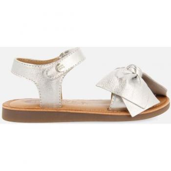 Sandalias de piel con lazo para niña Delonice