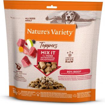 Nature's Variety Toppers Buey Liofilizado para Perros 120g
