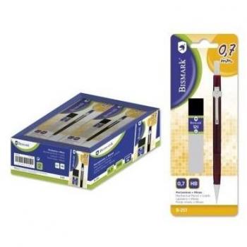 Bismark Portaminas con Minas 0,7mm Blister Colores Surtidos 321400