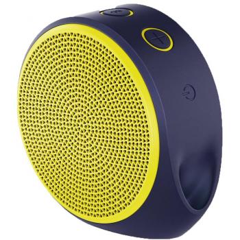 Logitech X100 - Altavoz portátil, amarillo