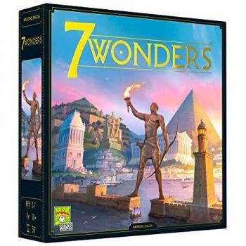 Repos Production UNBOX Now | 7 Wonders 2nd Edition | Board Game | Ages 10+ | 3 to 7 Players | 30 Minutes Playing Time