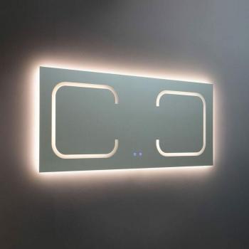Espejo Rectangular 180x80 Retroiluminado con Tiras LED Kiamami Valentina